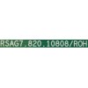 MAIN FUENTE (COMBO) PARA TV HISENSE 4K UHD SMART TV / NUMERO DE PARTE 293992 / RSAG7.820.10808/ROH / 293991 / 50A53FUR(0009) / PANEL'S HD500Y1U61-T0L6/S0/GM/ROH / HD500Y1U61-T0L6/GM/CKD3A/ROH / DISPLAY PT500GT02-7 / MODELO 50R7G5 50A53FUR